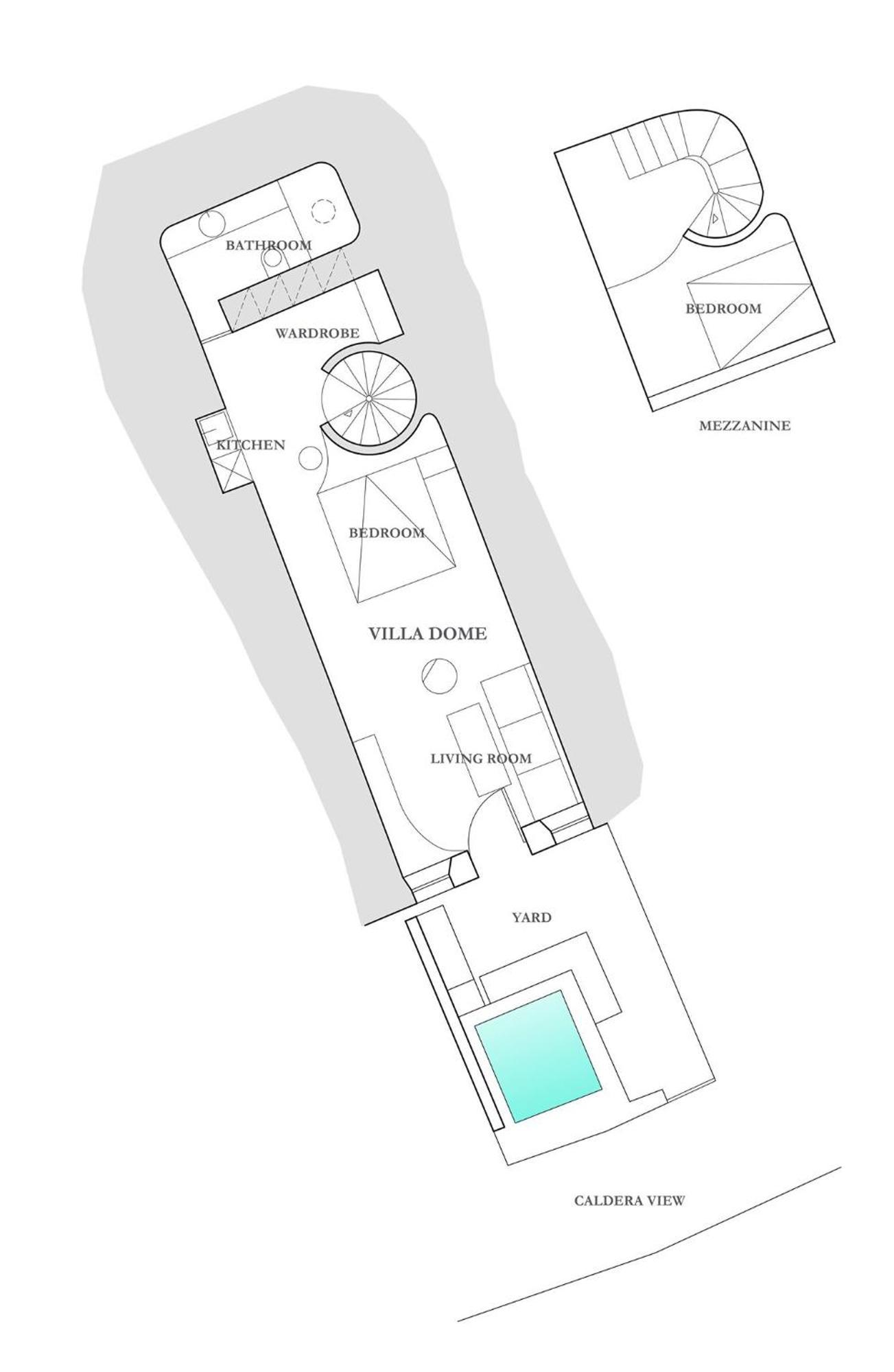 Olia Villas & Suites Imerovigli  Pokój zdjęcie